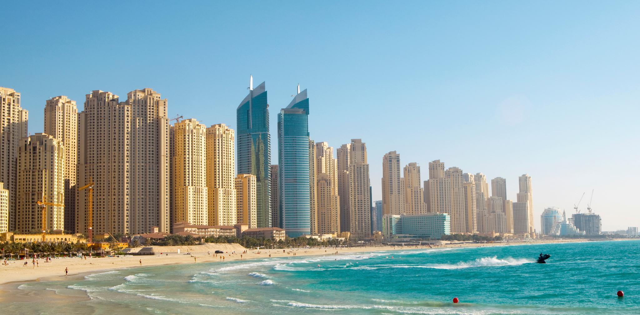 Blue Beach Tower The Walk Jbr Dubai Exterior foto